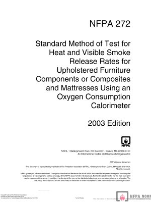 NFPA 272 PDF NFPA 272 PDF